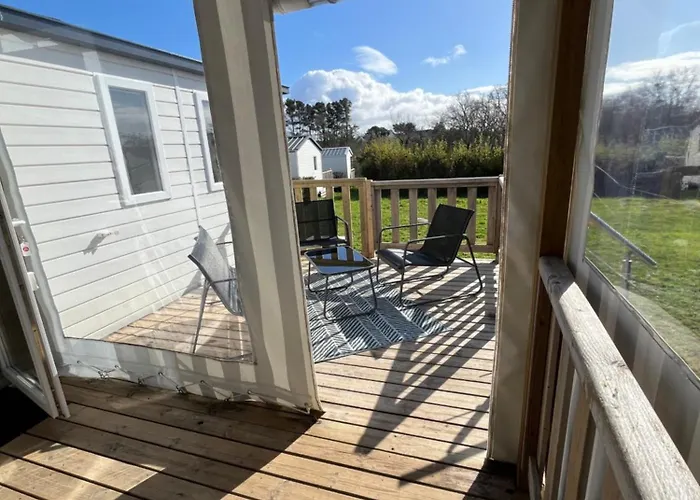 Mobil Home Confort Xl,Camping La Pommeraie, Piscine Et Ocean, Concarneau Et Pont Aven