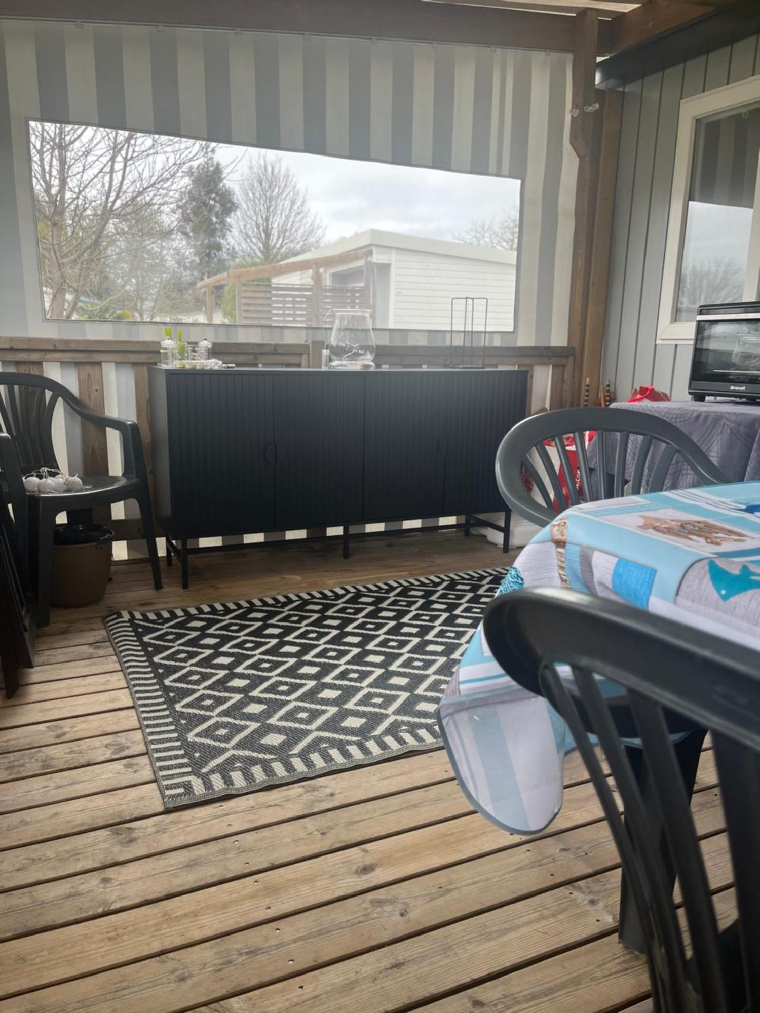 Mobil Confort Xl,camping La Pommeraie, Piscine Et Ocean, Concarneau Et Pont Aven Campingplatz