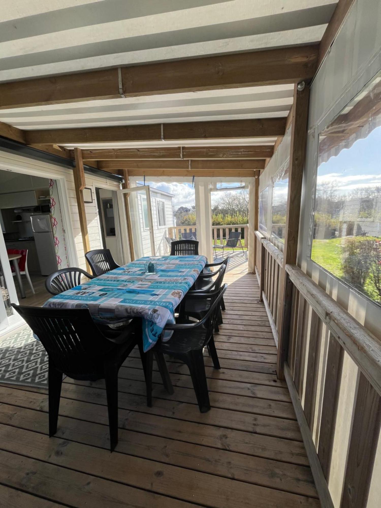 Mobil Confort Xl,camping La Pommeraie, Piscine Et Ocean, Concarneau Et Pont Aven